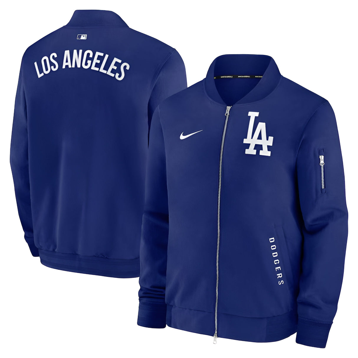 Nike Dodgers Dugout Jacket - All Blue