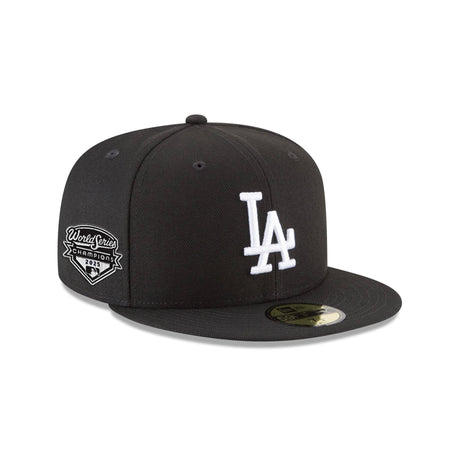 Los Angeles Dodgers Official 2025 Black & White World Series Champs Patch New Era 59FIFTY - New Era - 