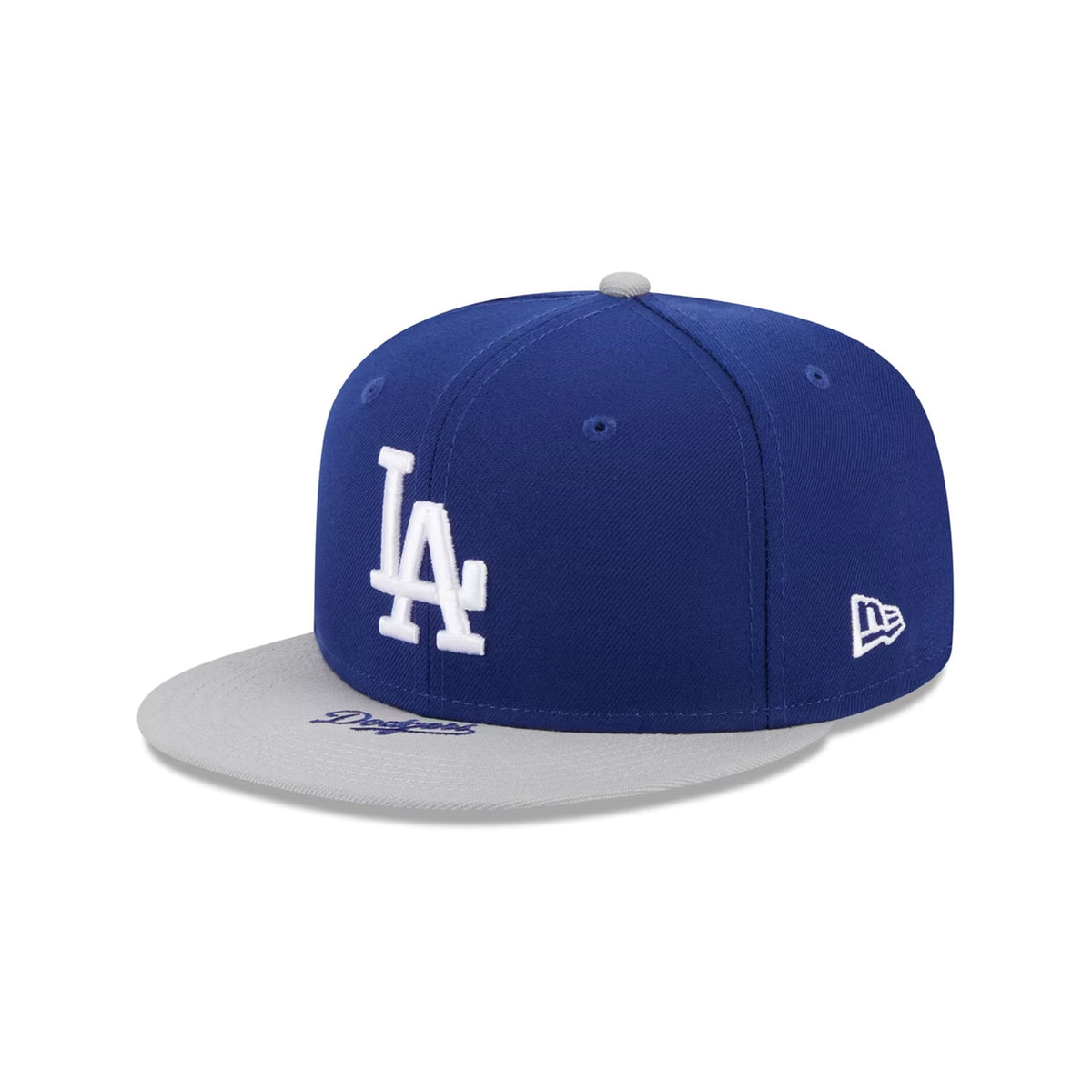 Los Angeles Dodgers On Deck Blue 59FIFTY Fitted Hat - New Era - 23051841101