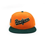Los Angeles Dodgers Orange and Forest Corduroy REALTREE® 59FIFTY - New Era - 