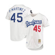 Los Angeles Dodgers Pedro Martinez 1993 Cooperstown Collection White Authentic Jersey - Mitchell & Ness - 220141149