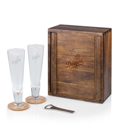 Los Angeles Dodgers - Pilsner Beer Glass Gift Set - Picnic Time Family of Brands - 099967399586