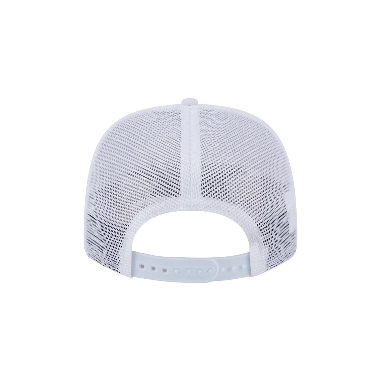 Los Angeles Dodgers Pink Flamingo Pattern White 9SEVENTY Stretch - Snap TruckerHat - New Era - 230121411