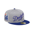 Los Angeles Dodgers Pivot Mesh Gray 59FIFTY Fitted Hat - New Era - 23052441101