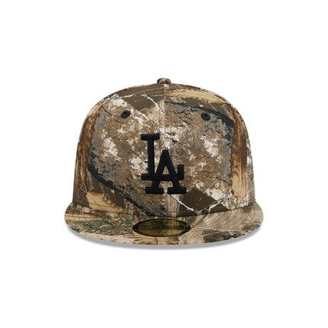 Los Angeles Dodgers Realtree APX 59FIFTY Fitted Hat - New Era - 23863741101