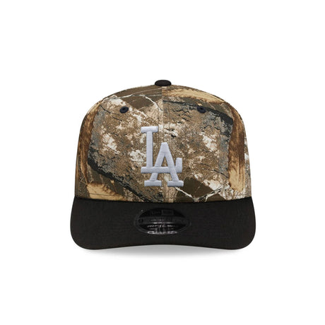 Los Angeles Dodgers Realtree APX Black 9SEVENTY Stretch-Snap Hat - New Era - 23013041101