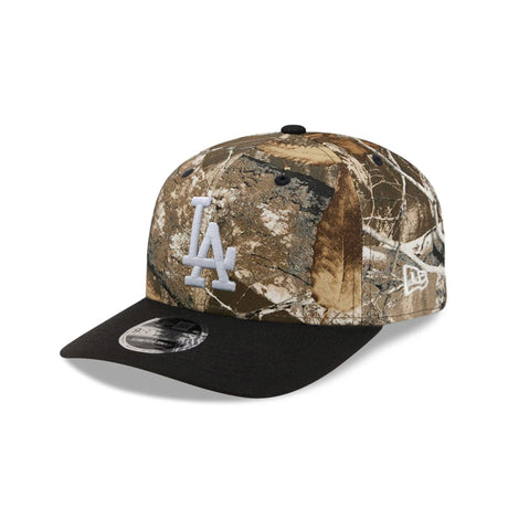 Los Angeles Dodgers Realtree APX Black 9SEVENTY Stretch-Snap Hat - New Era - 23013041101