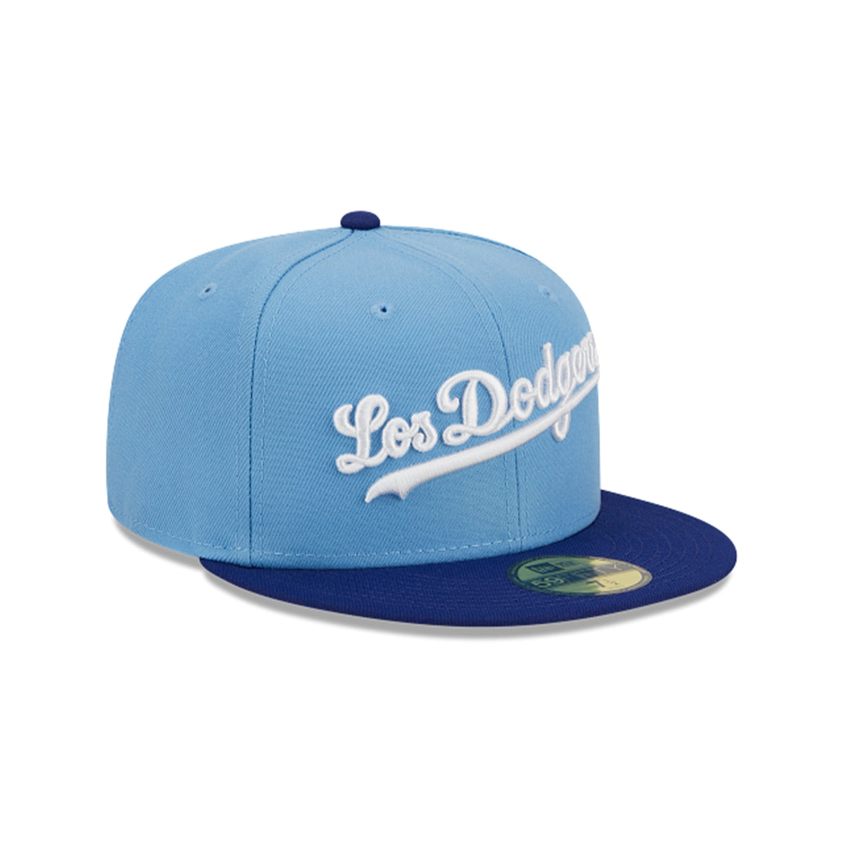 Los Angeles Dodgers Retro City Light Blue 59FIFTY Fitted Hat - New Era - 23710141101