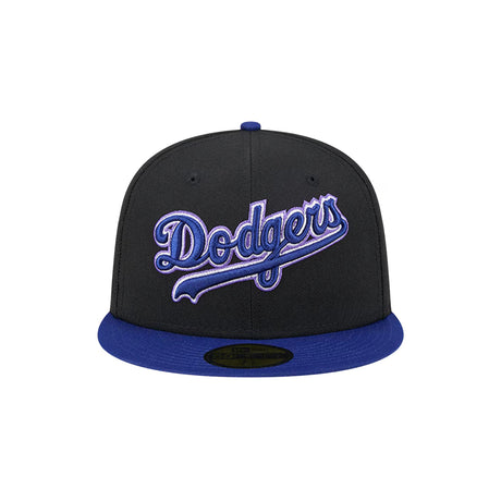 Los Angeles Dodgers Retro Spring Training Black 59FIFTY Fitted Hat - New Era - 23052341101