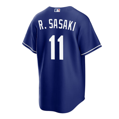 Los Angeles Dodgers Roki Sasaki Nike® Replica Alternate Royal Jersey - Nike - 