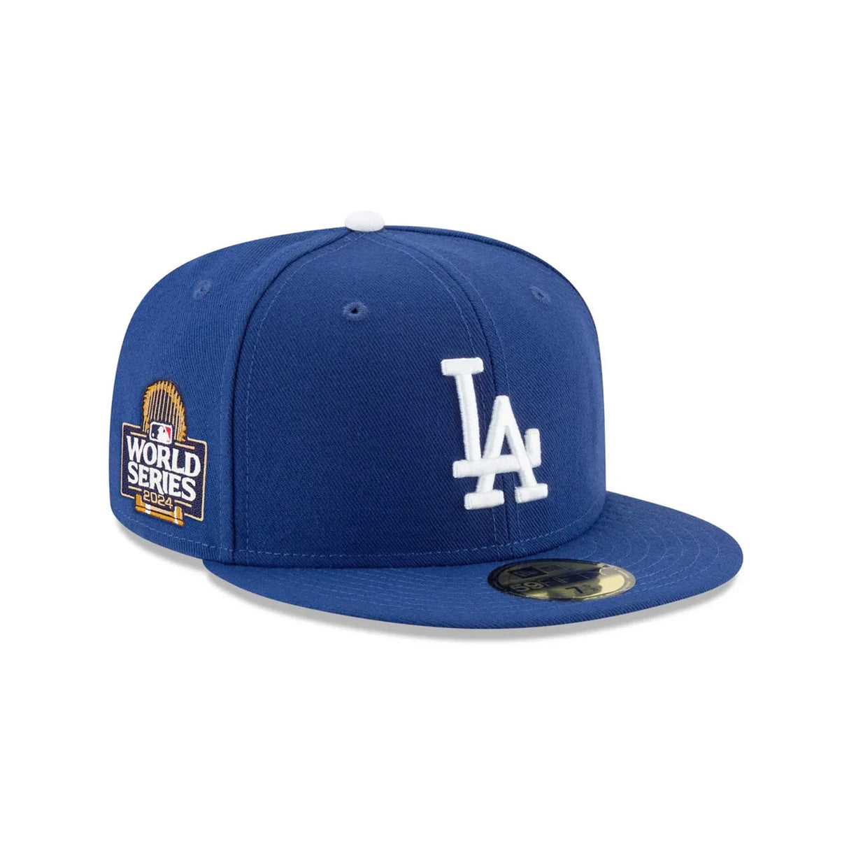 Los Angeles Dodgers Royal 2024 World Series Participant Side Patch New Era 59FIFTY Fitted Hat - New Era - 
