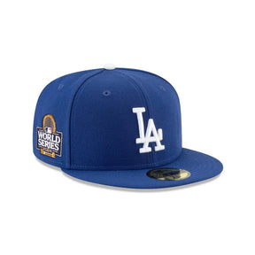 Los Angeles Dodgers Royal 2024 World Series Participant Side Patch New Era 59FIFTY Fitted Hat - New Era - 