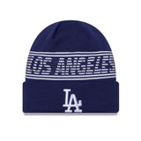 Los Angeles Dodgers Royal Blue On - Field Cuffed Knit Beanie - New Era - 2300904411