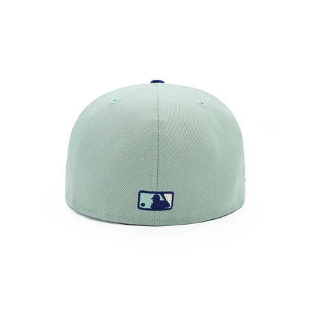 Los Angeles Dodgers Sage Blue Script 59Fifty Fitted - New Era - 