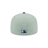 Los Angeles Dodgers Sage Blue Script 59FIFTY Fitted Hat - New Era - 23081441102