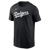 Los Angeles Dodgers Shohei Ohtani 17 " Fuse Name & Number " - Black Nike T-Shirt - Nike - 