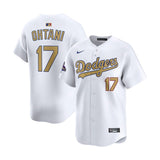 Los Angeles Dodgers Shohei Ohtani 2024 World Series Champs White Limited Jersey - Nike - 31211641101