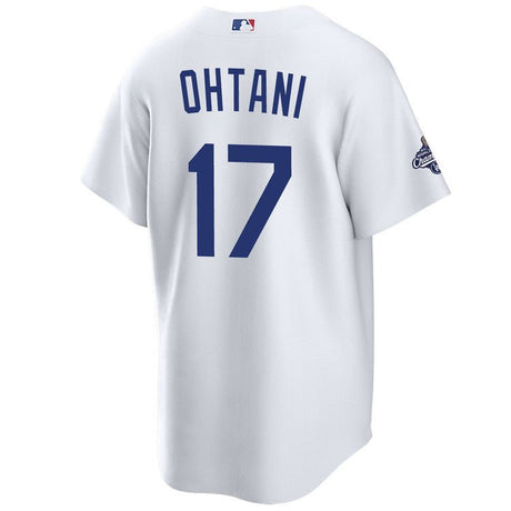 Los Angeles Dodgers Shohei Ohtani 2025 World Series Champions White Nike® Replica Jersey - Nike - 