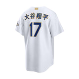 Los Angeles Dodgers Shohei Ohtani 2026 Gold Collection Kanji White Stadium Jersey