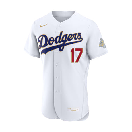 Los Angeles Dodgers Shohei Ohtani 2026 Gold Collection White Authentic Jersey - Nike - 312308411101
