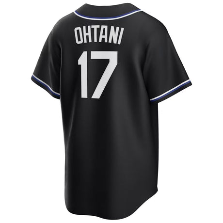 Los Angeles Dodgers Shohei Ohtani Black " Lights Out " Nike® Official Replica Jersey - Nike - 