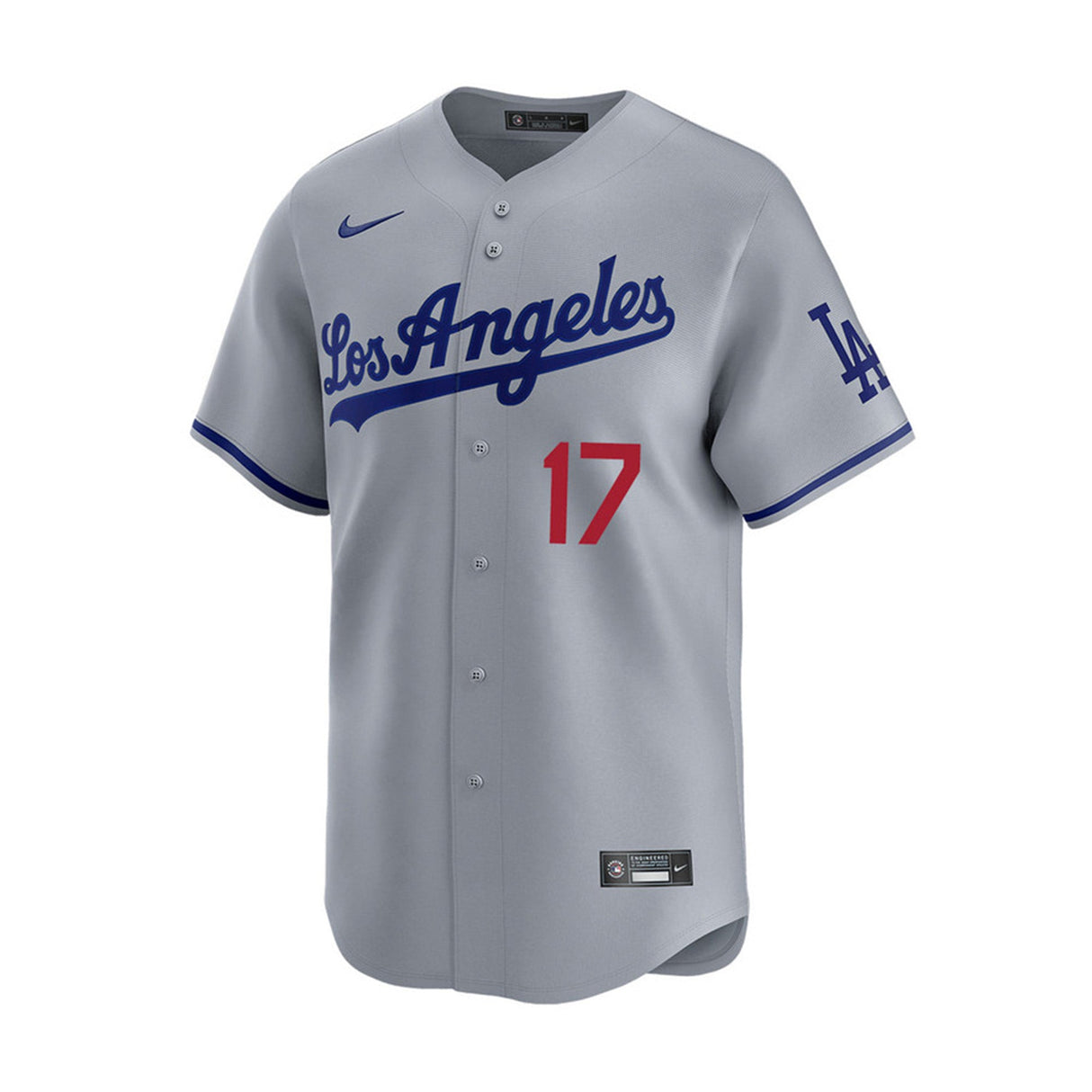 Los Angeles Dodgers Shohei Ohtani Gray Road Stadium Jersey - Nike - 235905411133