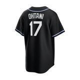 Los Angeles Dodgers Shohei Ohtani "Lights Out" Black Home Replica Jersey - Nike - 233201411141