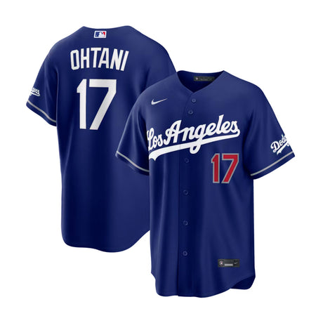 Los Angeles Dodgers Shohei Ohtani Royal Blue Nike Stadium Jersey - Nike - 235905411101