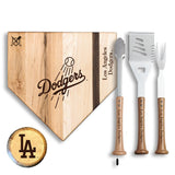 Los Angeles Dodgers "Silver Slugger" Combo Set - Baseball BBQ - 