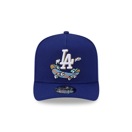 Los Angeles Dodgers Skateboard Logo Royal Blue 9FIFTY A - Frame Snapback Hat - New Era - 230118411