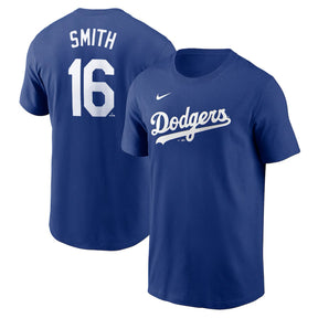 Los Angeles Dodgers Smith 16 Nike Fuse Name & Number T-Shirt - Nike - 