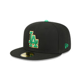 Los Angeles Dodgers St. Patrick's Day 2026 Black 59FIFTY Fitted Hat - New Era - 37090141101