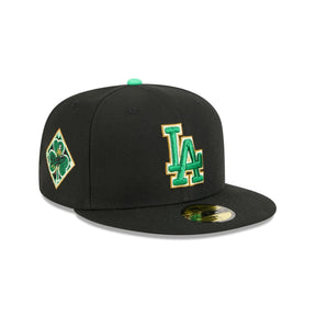 Los Angeles Dodgers St. Patrick's Day 2026 Black 59FIFTY Fitted Hat - New Era - 37090141101
