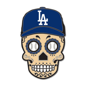 Los Angeles Dodgers Sugar Skull Collector Enamel Pin - Wincraft - 323605411