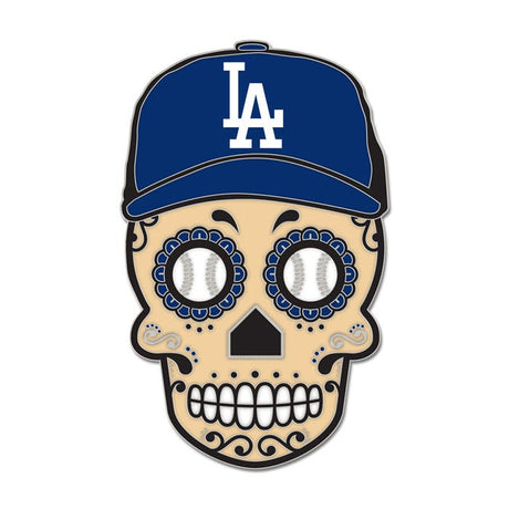 Los Angeles Dodgers Sugar Skull Collector Enamel Pin - Wincraft - 323605411