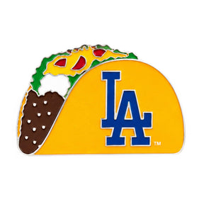 Los Angeles Dodgers Taco Logo Enamel Pin - PSG - 252741101