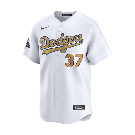 Los Angeles Dodgers Teoscar Hernandez 2024 World Series Champs White Limited Jersey