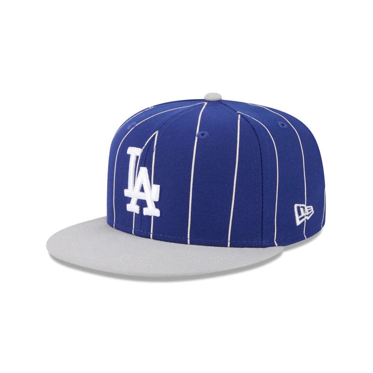 Los Angeles Dodgers Throwback Blue Pinstripe 59FIFTY Fitted Hat - New Era - 230160141101
