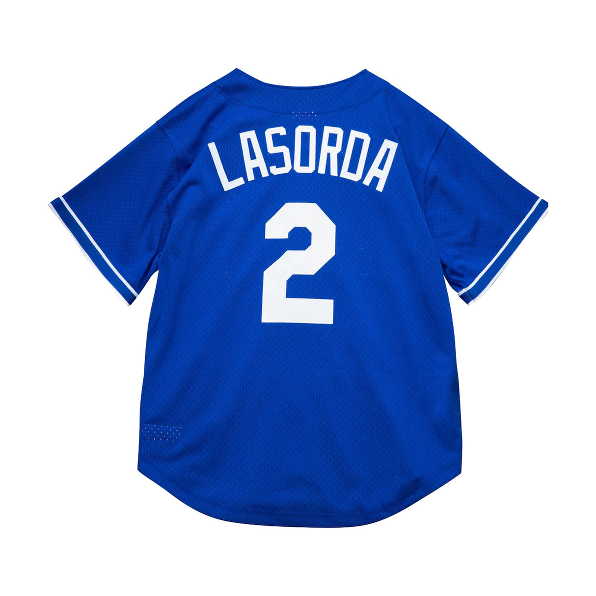 Los Angeles Dodgers Tommy Lasorda 1995 Cooperstown Collection Blue Authentic Button Front Jersey - Mitchell & Ness - 220141117