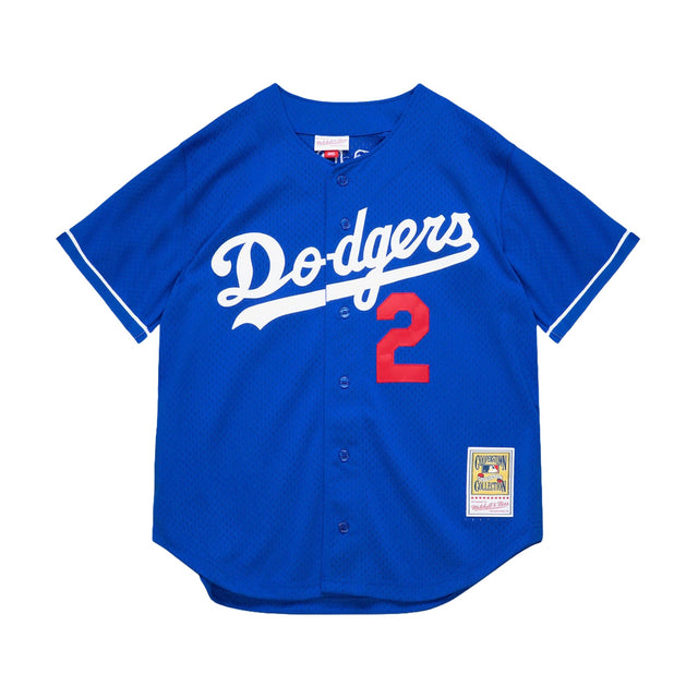 Los Angeles Dodgers Tommy Lasorda 1995 Cooperstown Collection Blue Authentic Button Front Jersey - Mitchell & Ness - 220141117