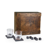 Los Angeles Dodgers - Whiskey Box Gift Set - Picnic Time Family of Brands - 99967413725