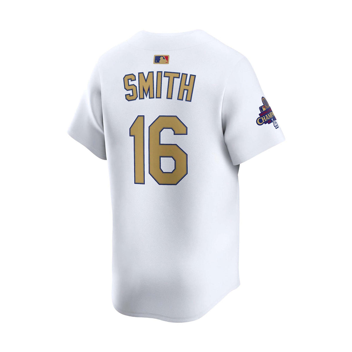 Los Angeles Dodgers Will Smith 2024 World Series Champs White Limited Jersey - Nike - 31211641149