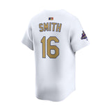 Los Angeles Dodgers Will Smith 2024 World Series Champs White Limited Jersey