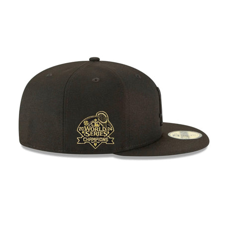 Los Angeles Dodgers World Series Champions Blackout 59FIFTY Fitted - New Era - 