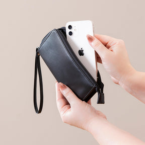 Los Angeles Dodgers Wristlet Wallet Black - EG Collective - 801946416838