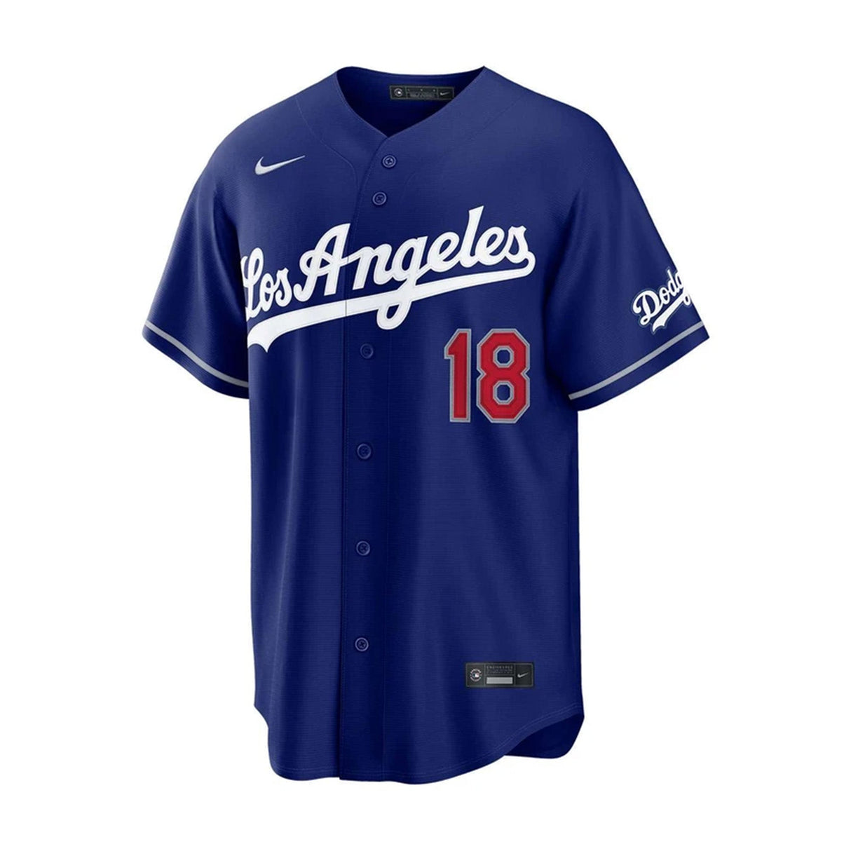 Los Angeles Dodgers Yoshinobu Yamamoto Alternate Blue Stadium Jersey - Nike - 235905411501