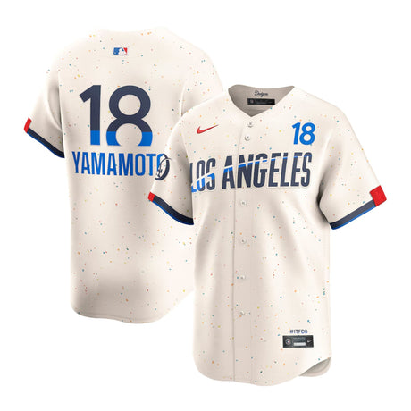 Los Angeles Dodgers Yoshinobu Yamamoto City Connect Nike® Limited Jersey - Nike - 