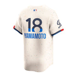 Los Angeles Dodgers Yoshinobu Yamamoto City Connect Nike® Limited Jersey - Nike - 