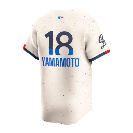 Los Angeles Dodgers Yoshinobu Yamamoto City Connect Nike® Limited Jersey - Nike - 