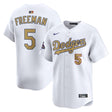 Los Angeles Dodgers YOUTH Freddie Freeman White 2025 Gold Collection Limited Jersey - Nike - 